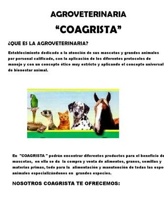 Agroveterinaria Los Animales 1 agroveterinaria los animales