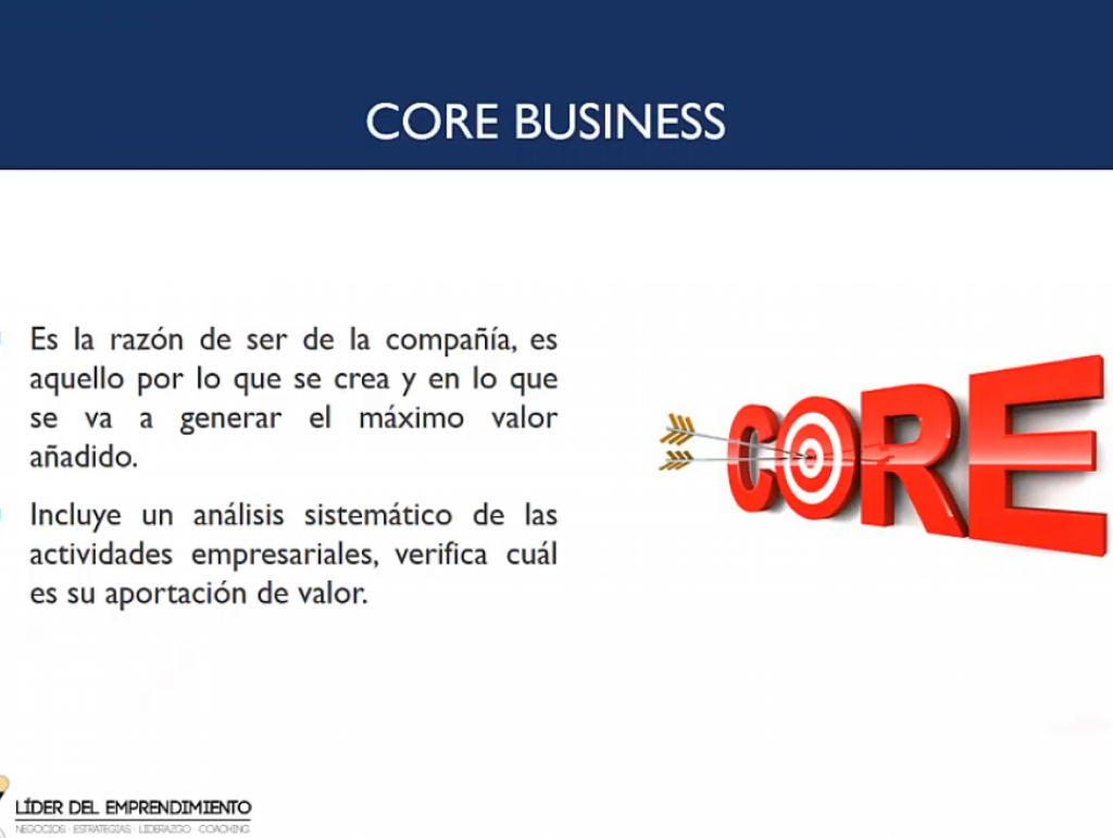 Negocios core 1 negocios core